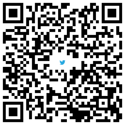 僑務委員會Twitter官方帳號QR Code